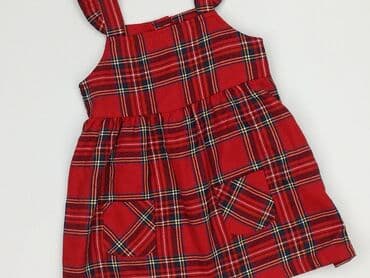czerwona obcisła sukienka h m: Sukienka, Primark, 2-3 lat, 92-98 cm, stan - Bardzo dobry — 1