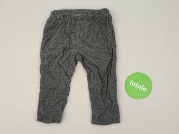 ubranka dla niemowląt 0 3 h m: Niemowlęce spodnie materiałowe, 9-12 miesięcy, 74-80 cm, H&M, stan - Idealny — 3