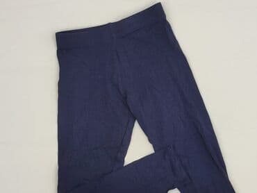 legginsy woskowane z wysokim stanem: Legginsy dziecięce, Inextenso, 8 lat, 122/128, stan - Bardzo dobry — 1