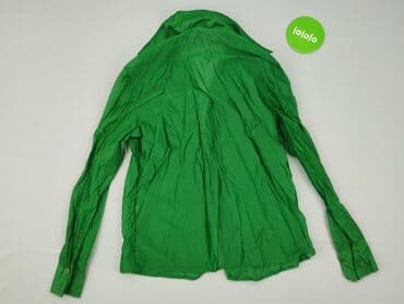 lidl koszula flanelowa: Koszula 15 lat, stan - Bardzo dobry, wzór - Jednolity kolor, kolor - Zielony — 3