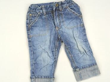 sukienka khaki h m: Spodnie jeansowe, H&M, 12-18 miesięcy, stan - Idealny — 1
