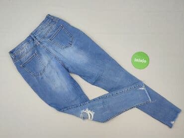legginsy woskowane z wysokim stanem: Spodnie jeansowe, 14 lat, 158/164, stan - Bardzo dobry — 3