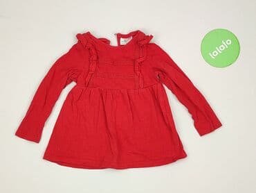 czerwona obcisła sukienka h m: Sukienka, So cute, 1.5-2 lat, 86-92 cm, stan - Idealny — 2