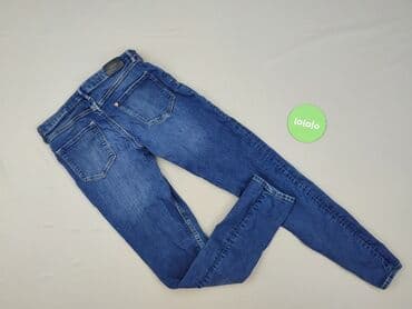 legginsy woskowane z wysokim stanem: Spodnie jeansowe, H&M, 14 lat, 164, stan - Bardzo dobry — 3