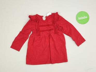 czerwona obcisła sukienka h m: Sukienka, So cute, 2-3 lat, 92-98 cm, stan - Idealny — 2