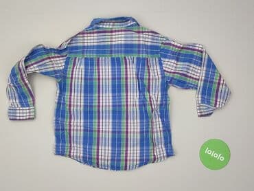 lidl koszula flanelowa: Koszula 7 lat, stan - Idealny, wzór - Kratka, kolor - Niebieski — 3