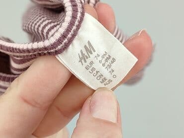 sukienka khaki h m: Kaftanik, H&M, 6-9 miesięcy, stan - Dobry — 4