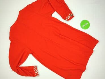 czerwona obcisła sukienka h m: H&M, Sukienka damska, rozmiar M — 3