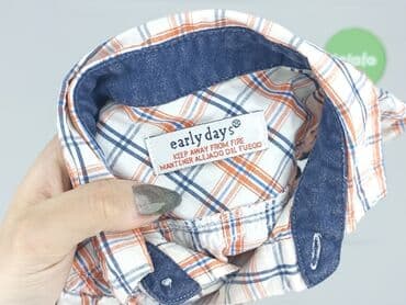 lidl koszula flanelowa: Koszula 1.5-2 lat, stan - Idealny, wzór - Kratka, kolor - Różowy — 4