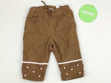 sukienka khaki h m: Spodnie jeansowe, H&M, 6-9 miesięcy, stan - Idealny — 2
