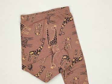 legginsy woskowane z wysokim stanem: Legginsy dziecięce, So cute, 1.5-2 lat, 92, stan - Idealny — 1