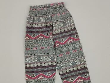 legginsy woskowane z wysokim stanem: Legginsy dziecięce, 2-3 lat, 92/98, stan - Bardzo dobry — 1
