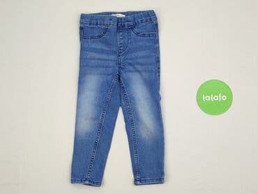 legginsy woskowane z wysokim stanem: Spodnie jeansowe, Fox&Bunny, 1.5-2 lat, 92, stan - Bardzo dobry — 2