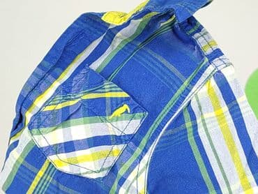 lidl koszula flanelowa: Koszula 1.5-2 lat, stan - Idealny, wzór - Kratka, kolor - Niebieski — 6