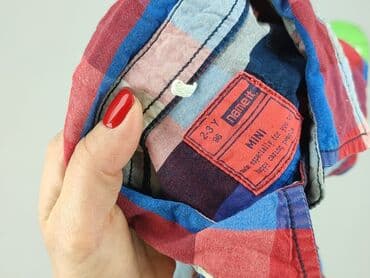 lidl koszula flanelowa: Koszula 2-3 lat, stan - Bardzo dobry, wzór - Kratka, kolor - Niebieski — 4