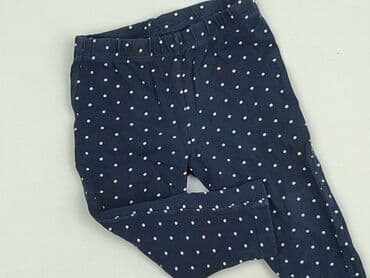 legginsy woskowane z wysokim stanem: Legginsy, 6-9 miesięcy, stan - Bardzo dobry — 1