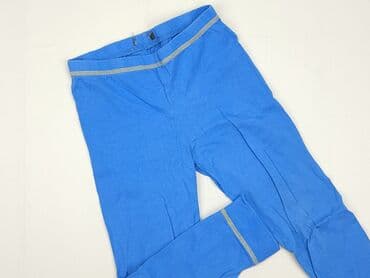 legginsy woskowane z wysokim stanem: Legginsy dziecięce, 1.5-2 lat, 92, stan - Dobry — 1
