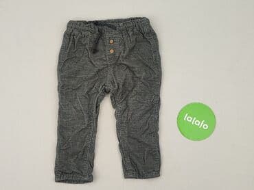 ubranka dla niemowląt 0 3 h m: Niemowlęce spodnie materiałowe, 9-12 miesięcy, 74-80 cm, H&M, stan - Idealny — 2