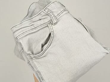 legginsy woskowane z wysokim stanem: Spodnie jeansowe, H&M, 13 lat, 152/158, stan - Bardzo dobry — 6