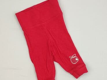 legginsy prążkowane niemowlęce: Legginsy, Lupilu, 0-1 miesięcy, stan - Idealny — 1