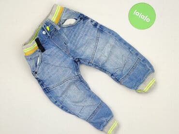 sukienki dla nastolatek h m: Spodnie jeansowe, H&M, 1.5-2 lat, 92, stan - Bardzo dobry — 2