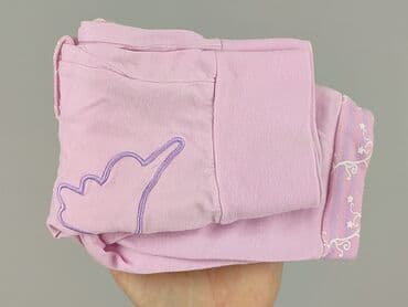 różowa sukienka c a: Niemowlęce spodnie materiałowe, Wcześniak, 50-56 cm, stan - Bardzo dobry — 6