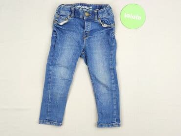 sukienka khaki h m: Spodnie jeansowe, H&M, 12-18 miesięcy, stan - Bardzo dobry — 2
