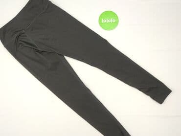 legginsy woskowane z wysokim stanem: Legginsy dziecięce, H&M, 12 lat, 152, stan - Dobry — 3