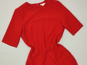 czerwona obcisła sukienka h m: H&M, Sukienka damska, rozmiar M — 1