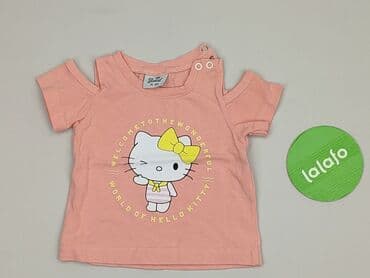 sukienka hello kitty damska: Koszulka, Hello Kitty, 6-9 miesięcy, stan - Idealny — 2