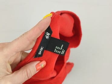 czerwona obcisła sukienka h m: H&M, Sukienka damska, rozmiar XS — 4