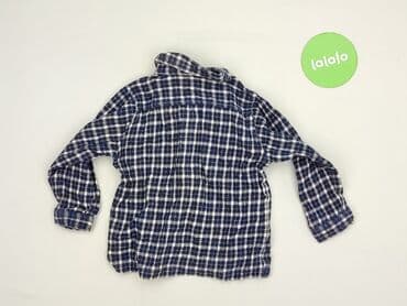 lidl koszula flanelowa: Koszula 1.5-2 lat, stan - Dobry, wzór - Kratka, kolor - Niebieski — 3