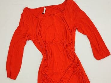 czerwona obcisła sukienka h m: H&M, Sukienka damska, rozmiar S — 1