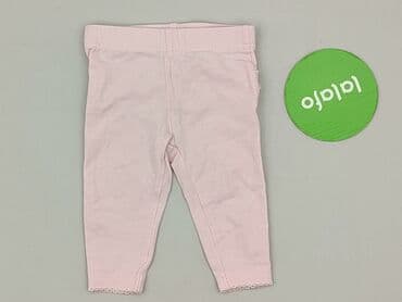 legginsy prążkowane niemowlęce: Legginsy, 1-3 m, stan - Idealny — 2