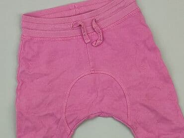 ubranka dla niemowląt 0 3 h m: Niemowlęce spodnie materiałowe, 6-9 miesięcy, 68-74 cm, H&M, stan - Dobry — 1