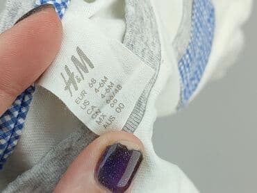 h m koszulka piłkarska: Koszulka, H&M, 3-6 miesięcy, stan - Dobry — 4