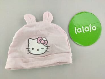 sukienka hello kitty damska: Czapeczka, 3-6 miesięcy, stan - Idealny — 2