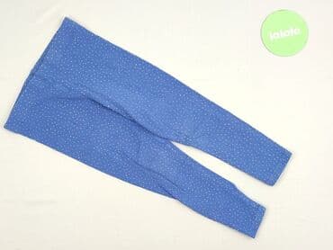 legginsy woskowane z wysokim stanem: Legginsy dziecięce, Next, 7 lat, 122, stan - Bardzo dobry — 2
