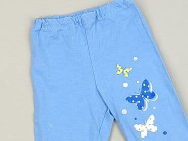 legginsy woskowane z wysokim stanem: Legginsy, 9-12 miesięcy, stan - Bardzo dobry — 1