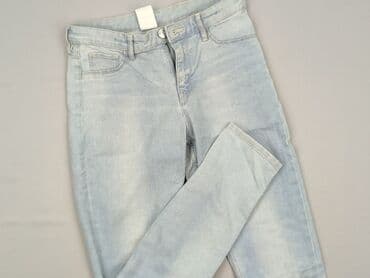 sukienki dla nastolatek h m: Spodnie jeansowe, H&M, 12 lat, 122/128, stan - Bardzo dobry — 1