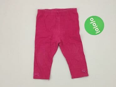 legginsy woskowane z wysokim stanem: Legginsy, George, 6-9 miesięcy, stan - Dobry — 2