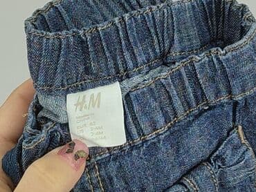 sukienka khaki h m: Spodnie jeansowe, H&M, 1-3 m, stan - Bardzo dobry — 4