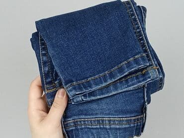 legginsy woskowane z wysokim stanem: Spodnie jeansowe, DenimCo, 7 lat, 122, stan - Bardzo dobry — 6