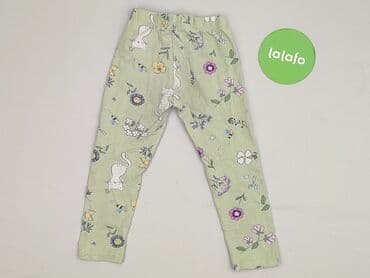 legginsy woskowane z wysokim stanem: Legginsy dziecięce, Sinsay, 2-3 lat, 98, stan - Bardzo dobry — 3