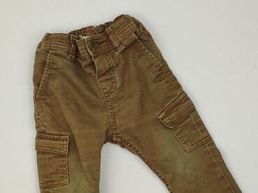 sukienka khaki h m: Spodnie jeansowe, H&M, 12-18 miesięcy, stan - Bardzo dobry — 1