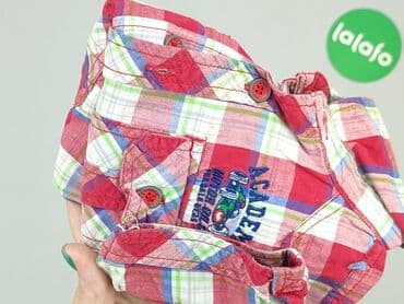 lidl koszula flanelowa: Koszula 1.5-2 lat, stan - Bardzo dobry, wzór - Kratka, kolor - Czerwony — 5