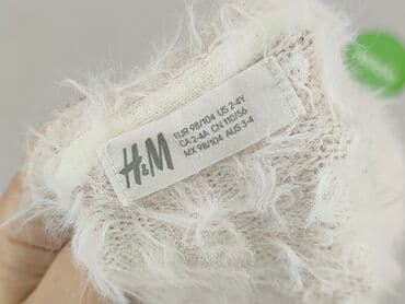 sukienka w pepitkę h m: Sweterek, H&M, 3-4 lat, 98-104 cm, stan - Bardzo dobry — 4