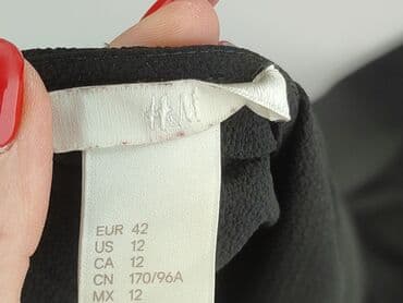 czerwona obcisła sukienka h m: H&M, Sukienka damska, rozmiar XL — 4