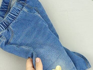 sukienka khaki h m: Spodnie jeansowe, H&M, 9-12 miesięcy, stan - Idealny — 6
