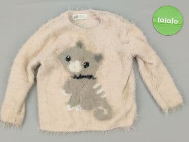sukienka w pepitkę h m: Sweterek, H&M, 3-4 lat, 98-104 cm, stan - Bardzo dobry — 2